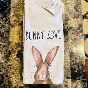 Rae Dunn Bunny Love Towel
